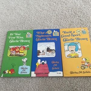 1976-1978 A Charlie Brown Collection paperback books